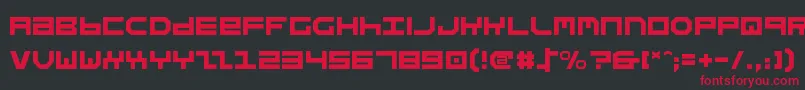 Stuntv2 Font – Red Fonts on Black Background