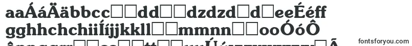 Weitere Informationen zur SunsetlhBold-Schriftart SunsetlhBold-Schriftart – slowakische Schriften