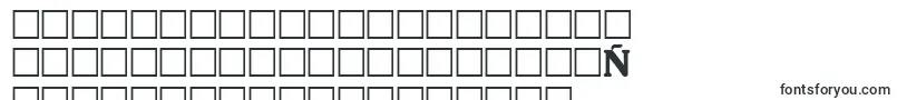 SunsetlhBold-Schriftart – serbische Schriften