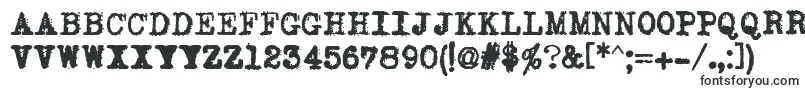 JoeCapsUnderwood Font – Dirty Fonts