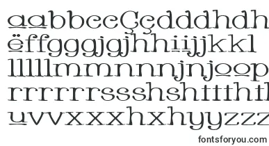 Whacuw ffy font – albanian Fonts