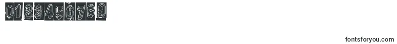 Oravanpyora Font – Fonts for Numbers and Digits