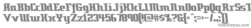 Шрифт Zenith ffy – серые шрифты