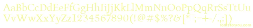 FiguralBookPlain Font – Yellow Fonts