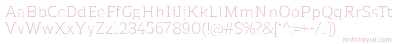 ReganslabRegular Font – Pink Fonts