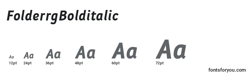 FolderrgBolditalic Font Sizes
