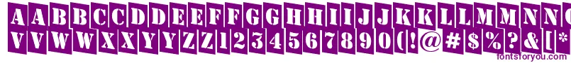 Подробнее о шрифте AStampercmdn Шрифт AStampercmdn – фиолетовые шрифты