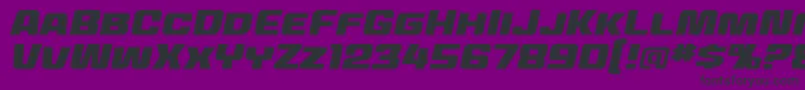 En savoir plus sur la police MecheffectstwobbItal Police MecheffectstwobbItal – polices noires sur fond violet