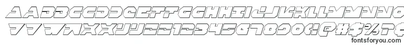 Triggerman3Dital-fontti – 3D-fontit