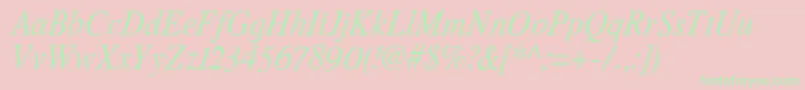 Más sobre la fuente RomandeadfstdItalic fuente RomandeadfstdItalic – Fuentes Verdes Sobre Fondo Rosa