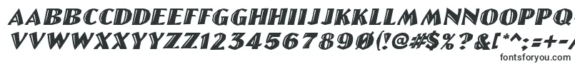 Шрифт LinolettercutItalic – арт шрифты
