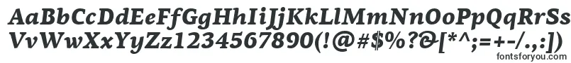 PfagoraserifproBlackitalic-fontti – Fontit Macille