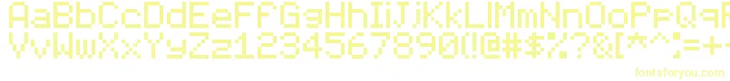 7x5 Font – Yellow Fonts