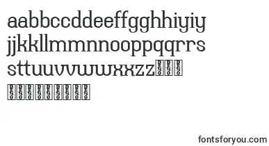 UranosDemo font – frisian Fonts