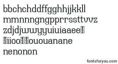 UranosDemo font – creole Fonts