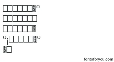 UranosDemo font – lao Fonts
