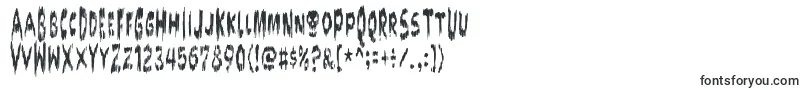 Шрифт Doktorterror – интересные шрифты