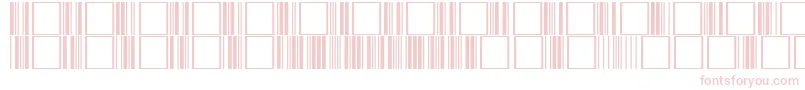 Code3of9Regular Font – Pink Fonts on White Background