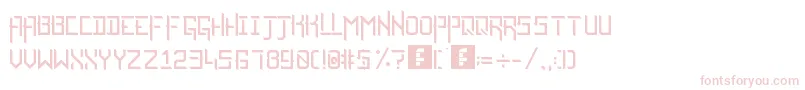 フォントRazorEphinea – ピンクのフォント