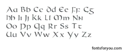 Romanuncialmodern-fontti