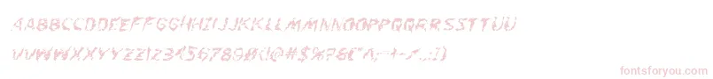 Flesheatingwhackital Font – Pink Fonts