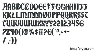 Sable font – old Fonts