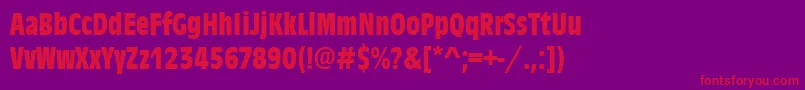 More about AntiqueolitconBold Font AntiqueolitconBold Font – Red Fonts on Purple Background