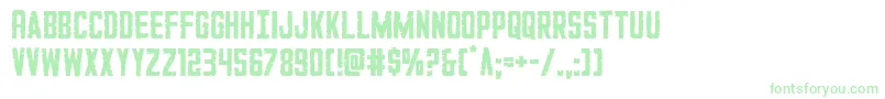 GiIncognito Font – Green Fonts on White Background