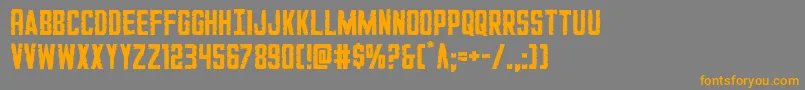 More about GiIncognito Font GiIncognito Font – Orange Fonts on Gray Background