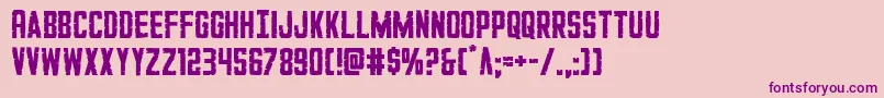 GiIncognito Font – Purple Fonts on Pink Background