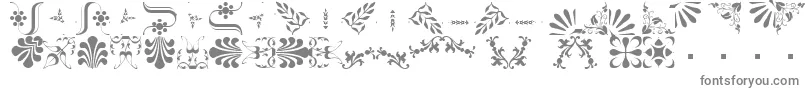 BorderbatsFleur2Regular Font – Gray Fonts