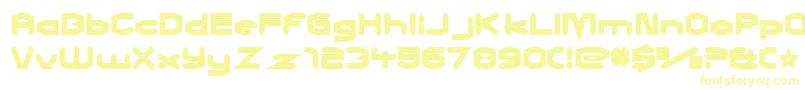 CharlesInCharge-fontti – keltaiset fontit
