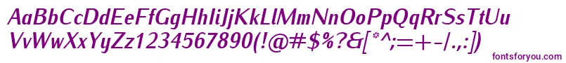 IwonacondBolditalic Font – Purple Fonts