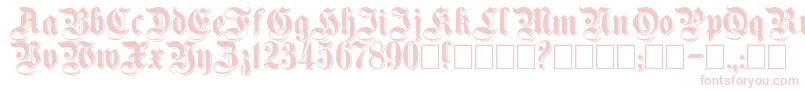 Shadowed Font – Pink Fonts