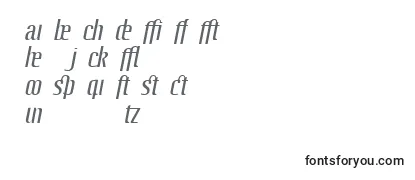 Обзор шрифта LinotypeoctaneItalicadd