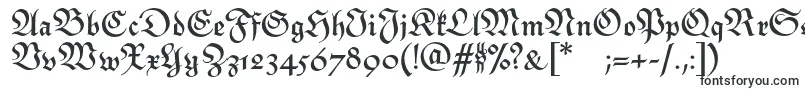 MonarchiaBold-fontti – Alkavat M:lla olevat fontit