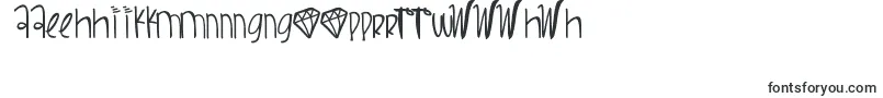 フォントWifiloveboo – マオリ文字