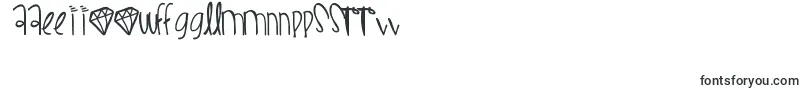 Wifiloveboo-Schriftart – samoanische Schriften