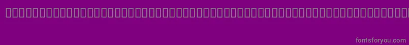 ShRoqa-Schriftart – Graue Schriften auf violettem Hintergrund