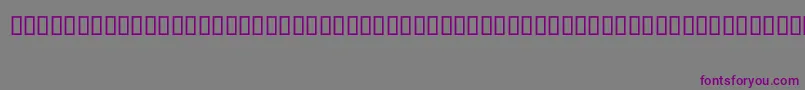 Шрифт ShRoqa – фиолетовые шрифты на сером фоне