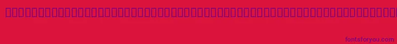 ShRoqa Font – Purple Fonts on Red Background