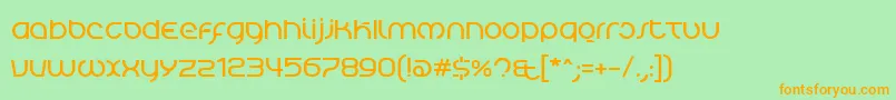 More about TierraBlanca Font TierraBlanca Font – Orange Fonts on Green Background