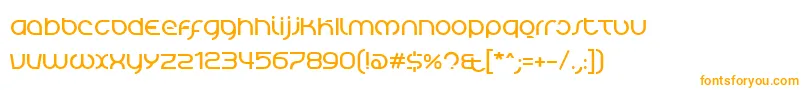 TierraBlanca Font – Orange Fonts on White Background
