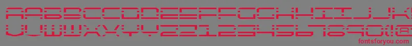 Qqv2 Font – Red Fonts on Gray Background