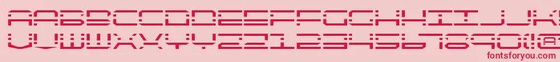 Qqv2 Font – Red Fonts on Pink Background