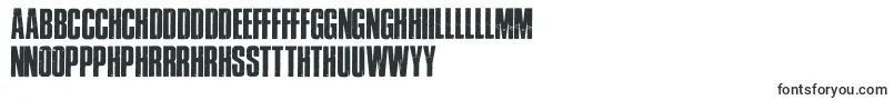 Шрифт CrossTownPersonalUse – валлийские шрифты