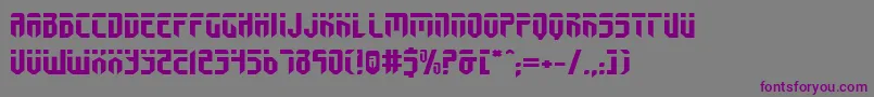 Fedyralv2e Font – Purple Fonts on Gray Background