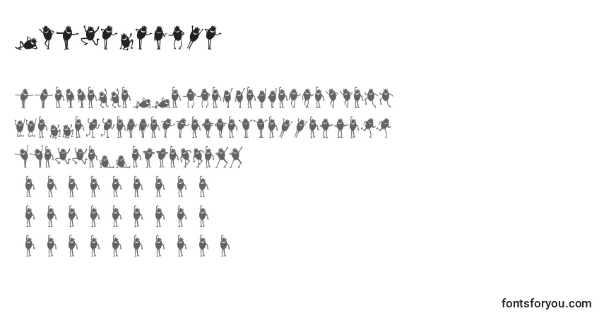 Police DiavoloNero - Alphabet, Chiffres, Caractères Spéciaux