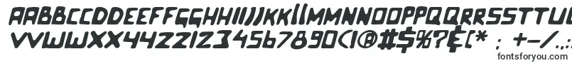 Шрифт Celluloidblissitalic – широкие шрифты