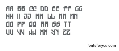 Typograff -fontin tarkastelu